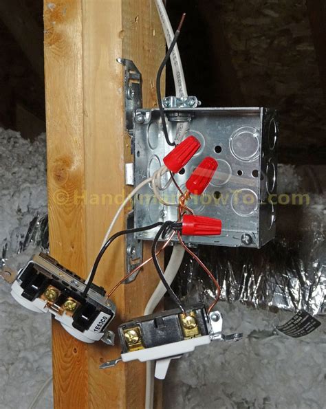 installing junction box in attic|are junction boxes legal.